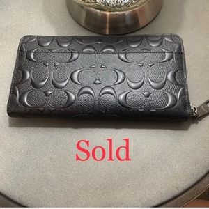 Coach Leather Wallet
